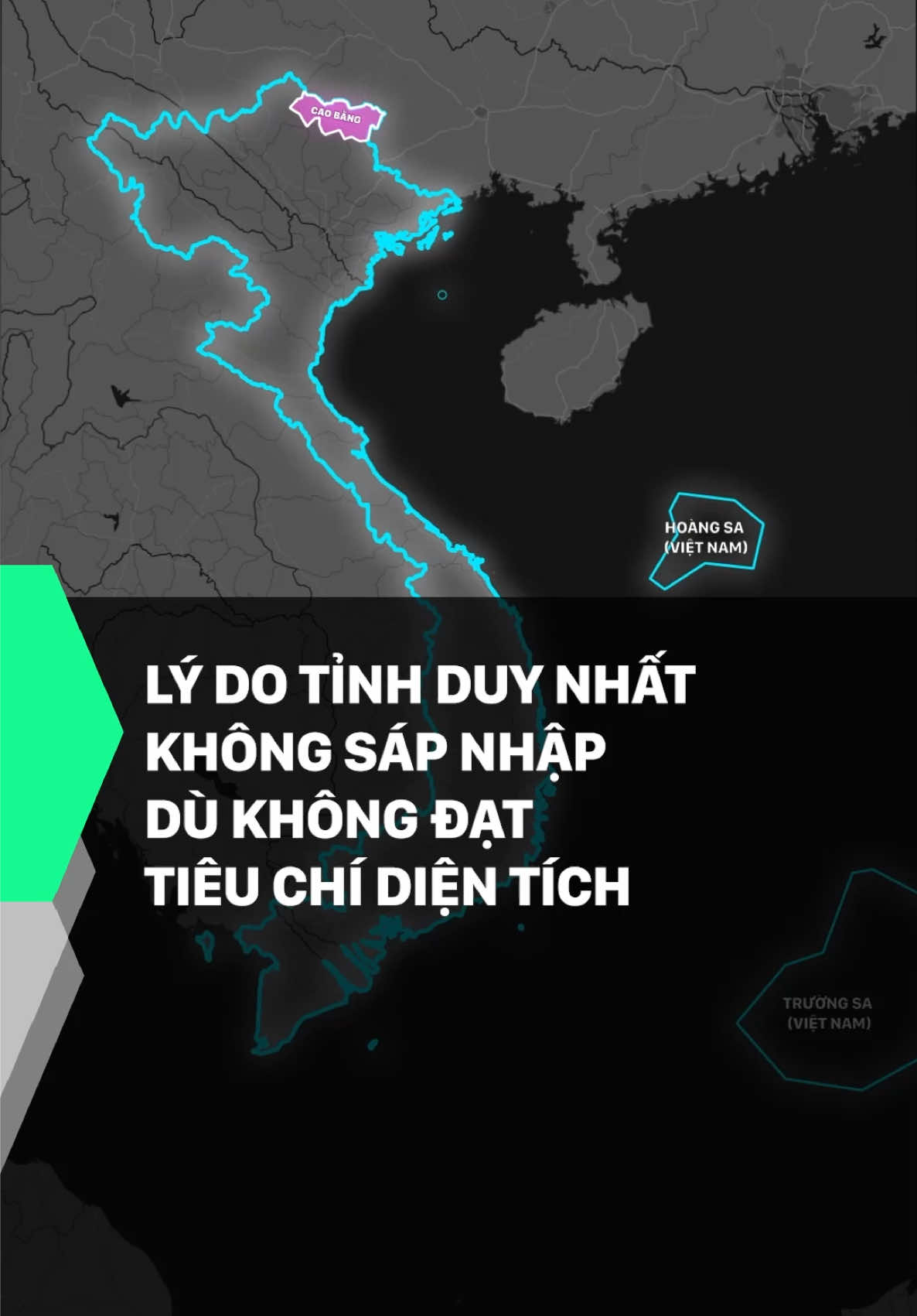 Cao Bằng là tỉnh duy nhất không sáp nhập do một số đặc thù về địa hình và vị trí #mutex #tintuc #amm 