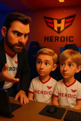 LEAKED footage from Heroic’s 2023 negotiation room 👀 #counterstrike #esport #stavn #jabbi #astralis #heroic 