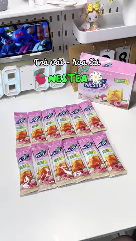 Trà vải hoa lài của NESTEA quả là ngon xuất sắc #travaihoalai #tràvai #travai #nestea #giaikhat #giaikhatmuahe #xuhuong #viralvideo #unboxing #muahe #NESTEA 