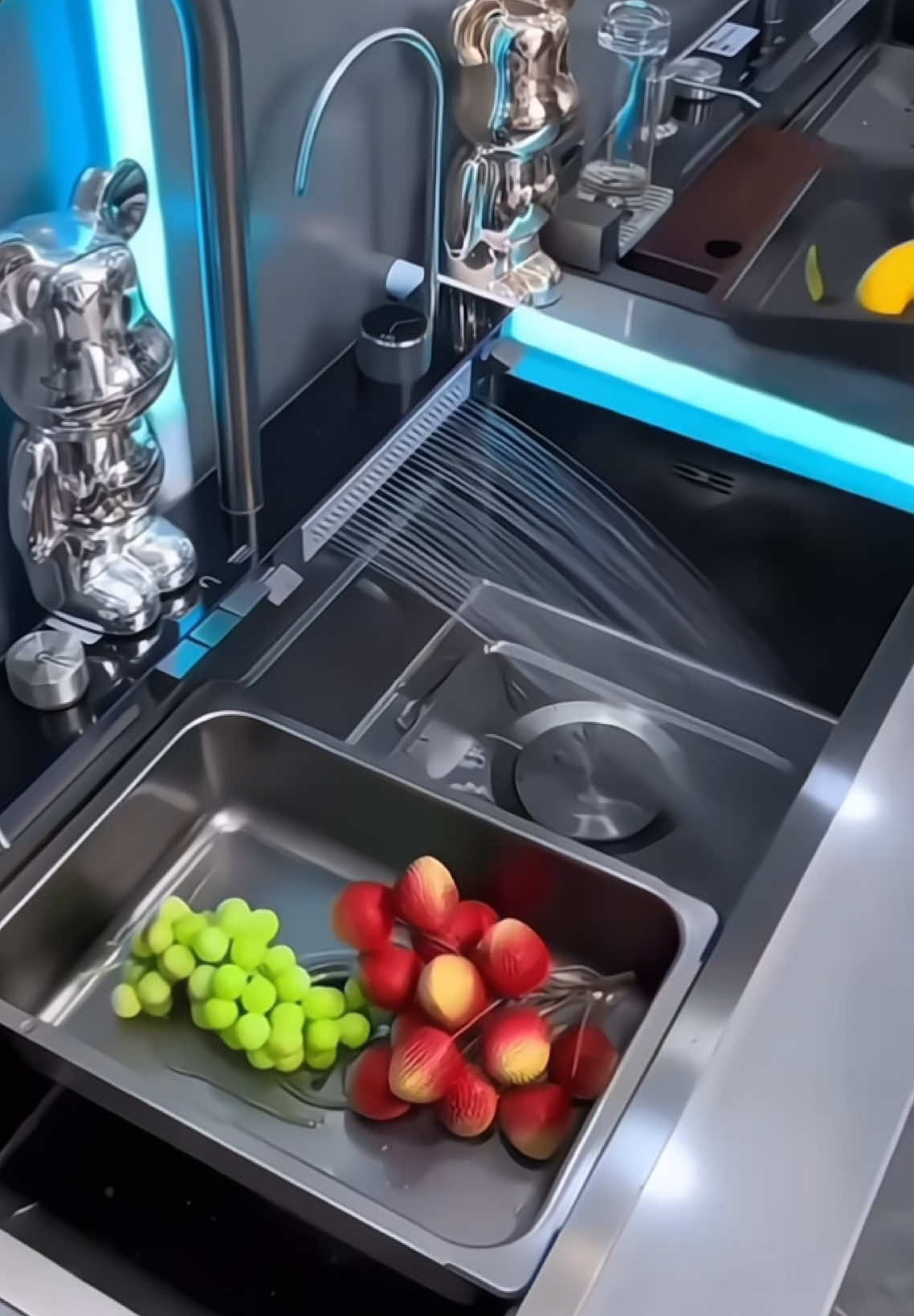 Chậu Rửa Bát 5 Phím Đàn 1 Hố Lớn#thinhhanh #xuhuong #giadungtienich 