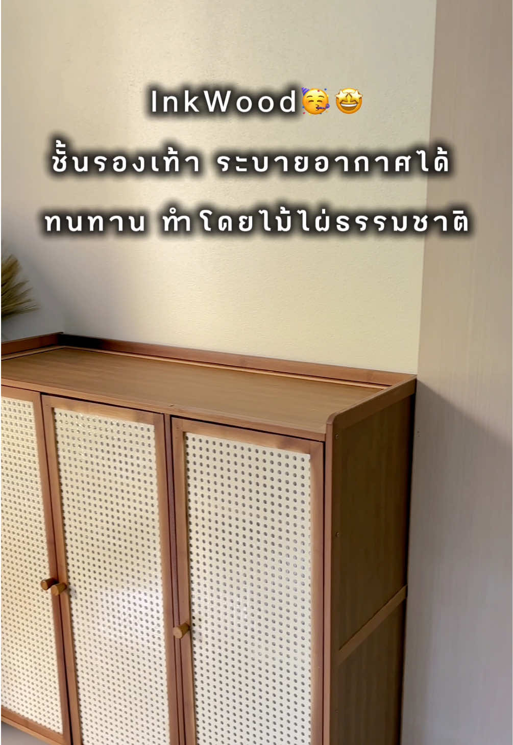 ทนมากจ้าเห็นแบบนี้ แข็งแรงนะคะ ต้องมี มีที่ระบายด้วยไม่ทำให้มีกลิ่นอับ InkWood ตู้รองเท้า ชั้นรองเท้า ประหยัดพื้นที่ ระบายอากาศได้ ตู้รองเท้าไม้ ทนทาน ทำโดยไม้ไผ่ธรรมชาติ #ชั้นวางรองเท้า #ชั้นรองเท้า #ชั้นรองเท้ามินิมอล #ตู้รองเท้า #CapCut 