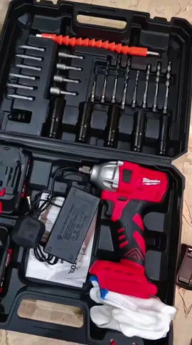 #Milwaukee 980nm #Electric #Cordless #Wrench 2 Battery Electric Impact Wrench Electric Brushless Torque Wrench impact wrench dualuse Power Tools Motor