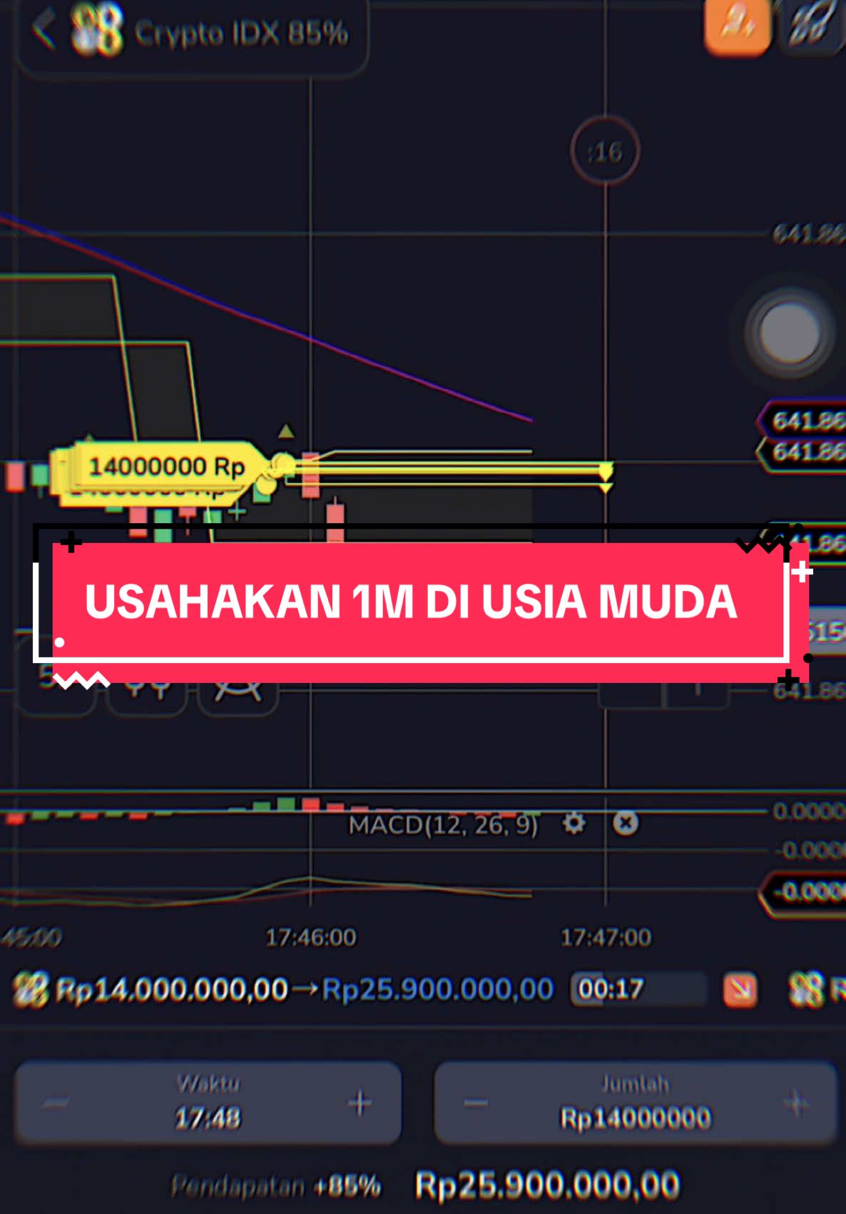 akhir nya 1m di usia muda tercapai #stockity #stockityid #stockitytrading #tradingforex #fyp 