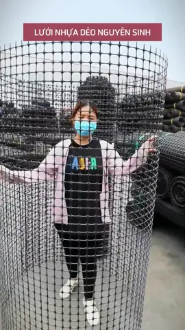 Lưới nhựa dẻo nguyên sinh, lưới nhựa rào vườn, quây chuồng trại tiện lợi, độ bền cao #luoinhuanguyensinh #luoinhuadeo #luoinhuadeolamvuon #xuhuong 