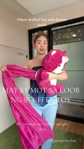 Useful stuffed toy ba kamo 🧸. #kumot #pillowwithblanket #pillow #stuffedtoy #giftideas 