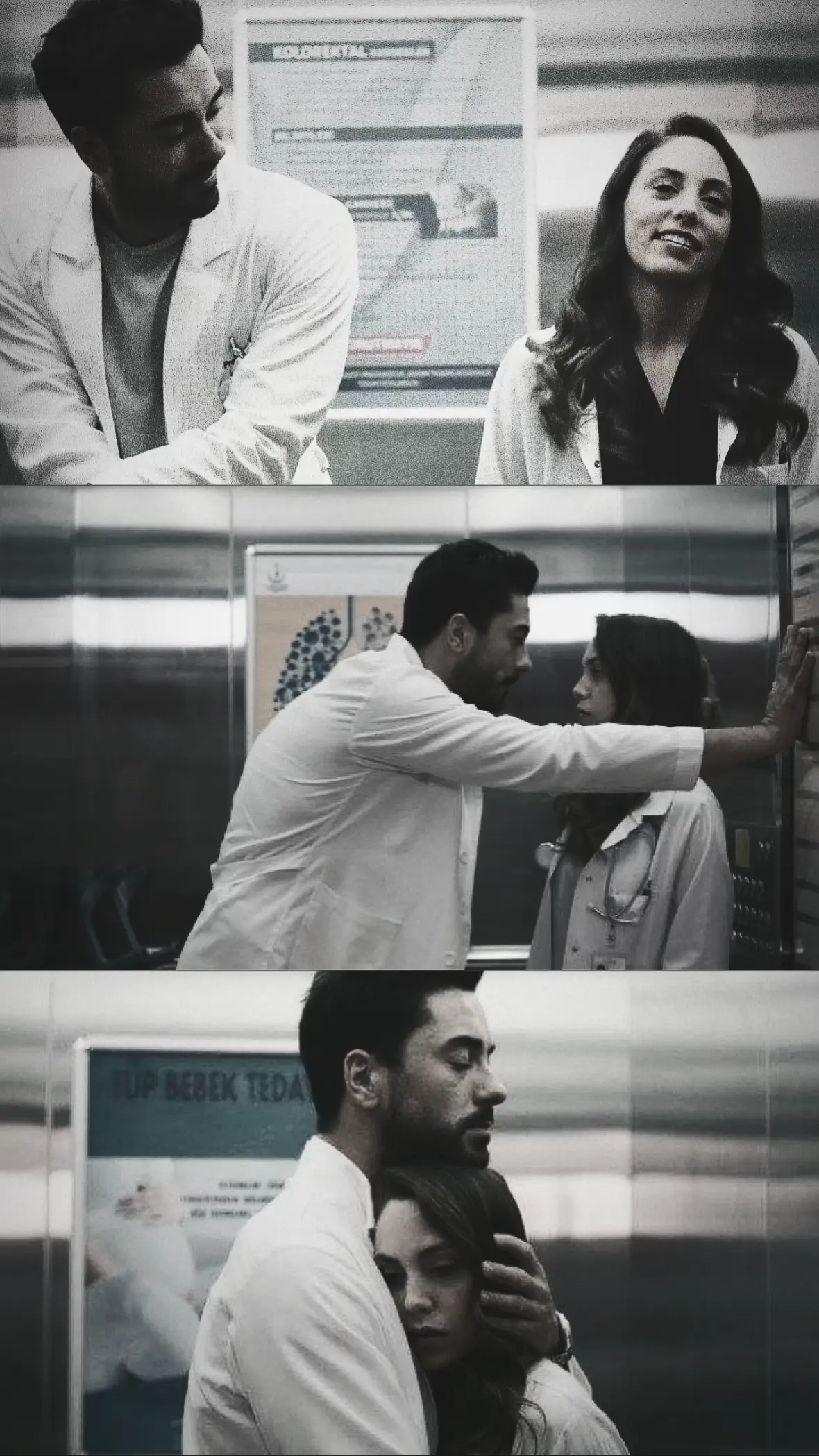 مشاهد المصعد❣️❣️ #kalpatışı #öykükarayel #gokhanalkan #نبضات_قلب #علي_اساف_ايلول #جوكهان_الكان #اويكو_كارايل 