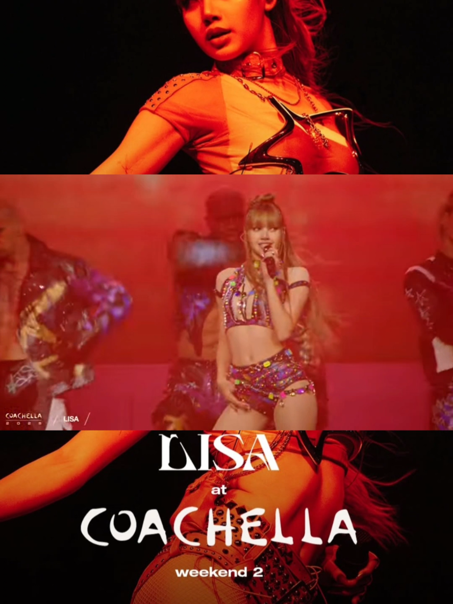 LISA - 'MONEY' (COACHELLA WEEK 2) #Coachella #LISA #COACHELLA2025 #BLACKPINK #BLACKPINK #MONEY