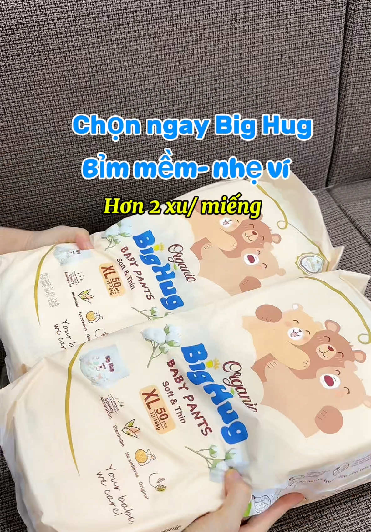 #bỉm#bimchobe #reviewbimsua #bighug #xuhuong 