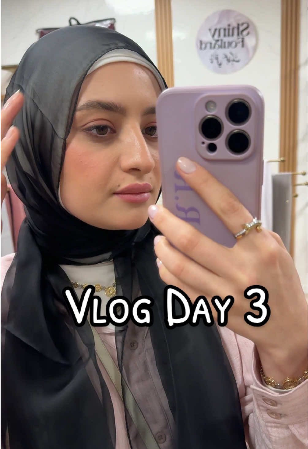 Vlog Day 3🫶🏻 @SHINY FOULARD #Vlog #lebanonvlog #hijab #hijabstyle 