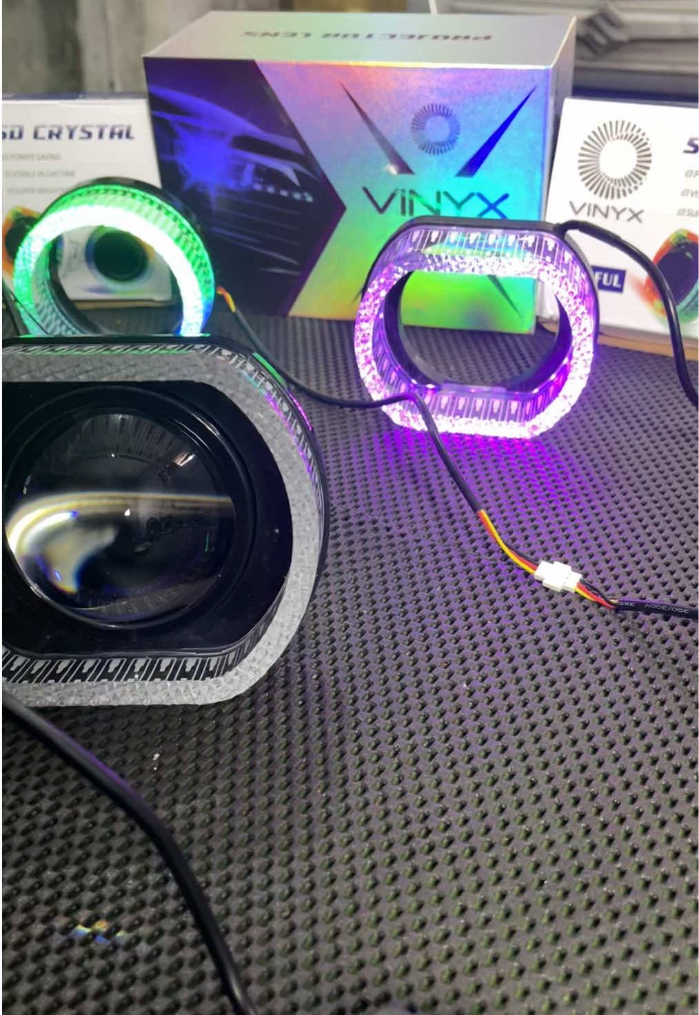 Ring shroud akrilik untuk biled RGB 210 mode. #ringshroud #akrilik #rgb #biled #vinyx 