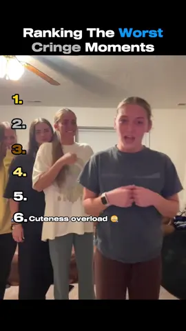 Ranking The Worst Cringe Moments #fyp #foryou #viral 