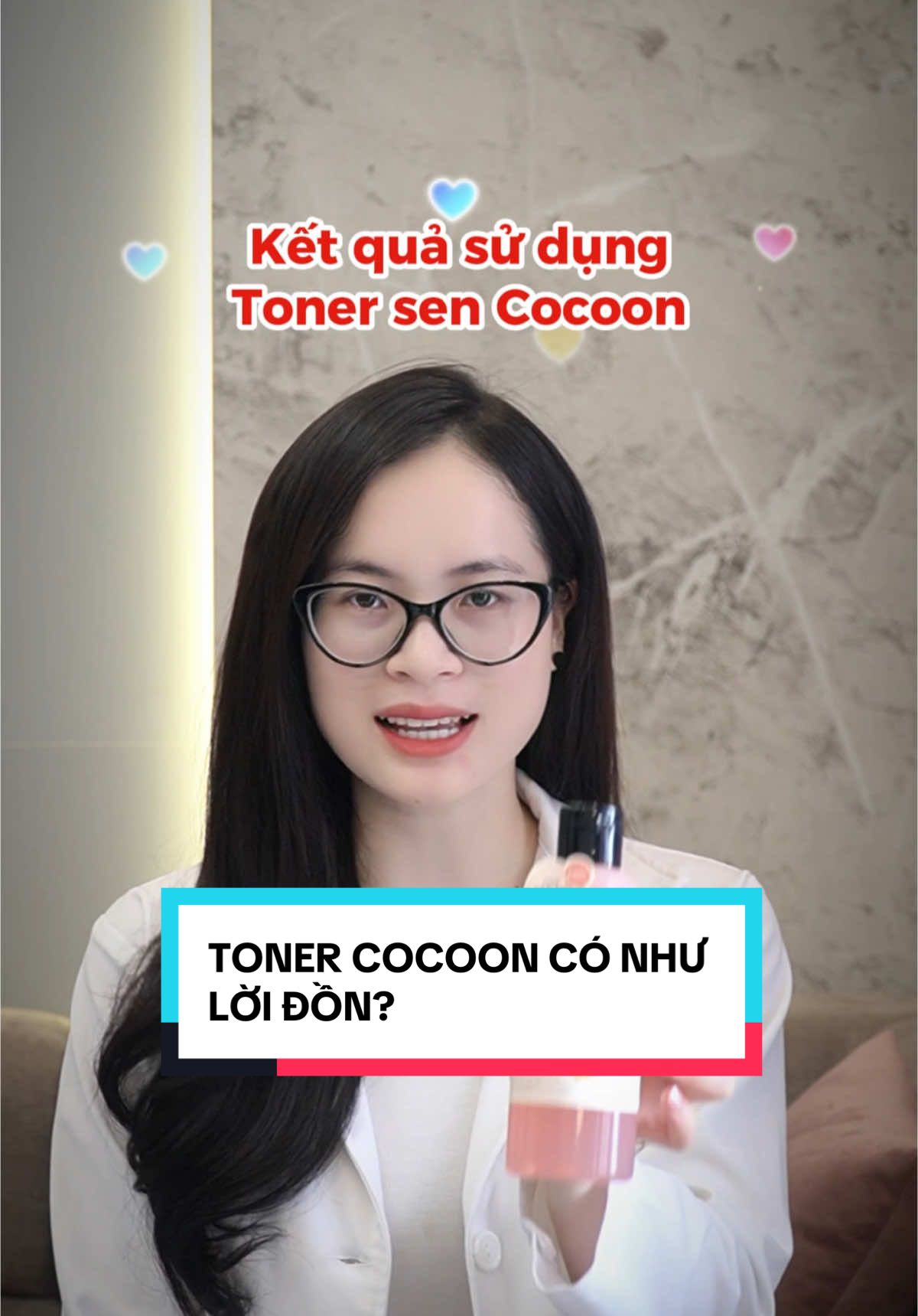 Toner cấp ẩm, phục hồi làm dịu da dành cho da treatment, da nhạy cảm #skincare #duocsi103 #cocoon #tonersenhaugiang #trending 