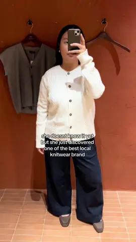 What's your favourite knitwear brand, and why is the answer Noir Sur Blanc? 👀❗️ #noirsurblanc #knitwear #local #cardigan #outfit #fit #OOTD #fashion #outfitideas #fyp 