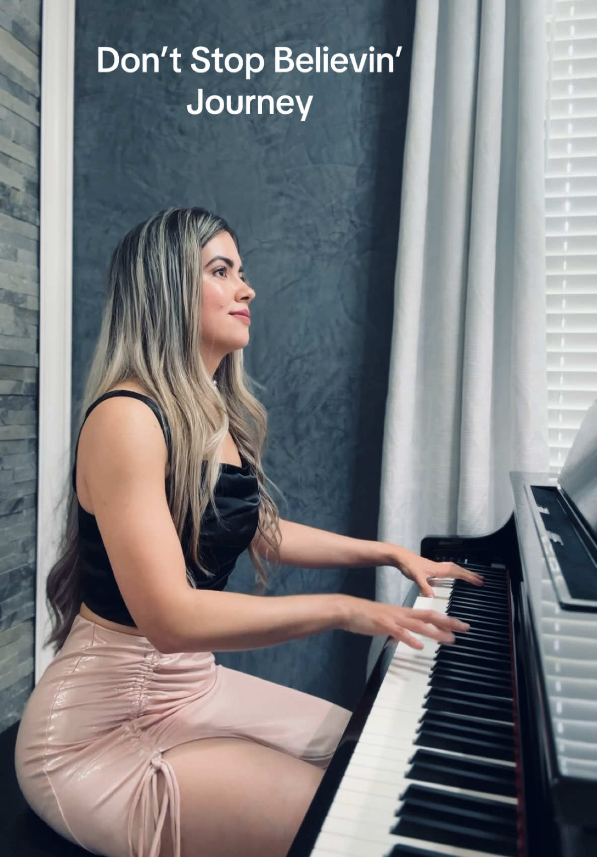 🔥🙌Don’t Stop Believin’ - Journey (Piano Cover) Full video on YouTube with sheet music🎶🎼 #melissapianist #pianist #dontstopbelieving #pianocover #pianocovers #popsongs #pianomusic