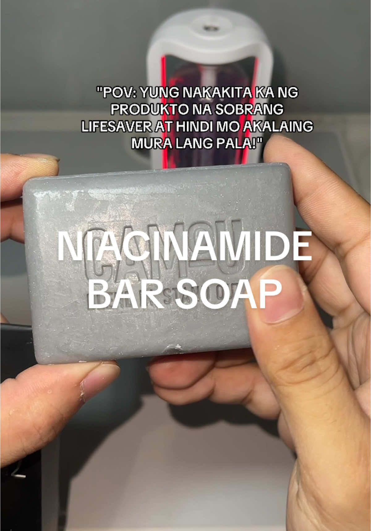 CAMOU 7 DAYS BRIGHTENING NIACINAMIDE BAR SOAP 135g ANG LAKI AT MATAGAL MATUNAW ANG DAMI PANG BENIFITS 10/10 SULIT ANG BAYAD #philippineskincare #skincare #skincareroutine #skincaretips #skintok #trendingskincare 