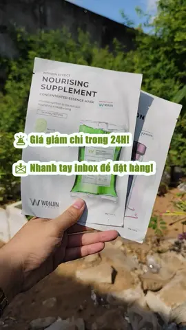 Combo 10 Mặt Nạ MIX Đủ Bộ Giúp Dưỡng Da Chuyên Sâu WonJin Mask 30g x10 [B3] #tiktok #sale #viral #viralvideo