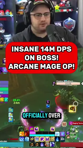 INSANE ARCANE MAGE DMG?!!! 14M ON BOSS! #worldofwarcraft #thewarwithin #mythicplus #warcraft #tutorial #wow #guide