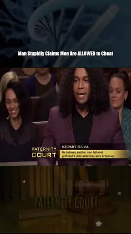 Man Stupidly Claims Men Are ALLOWED to Cheat - Part 3 #courtroomdrama #laurenlake #paternitycourt
