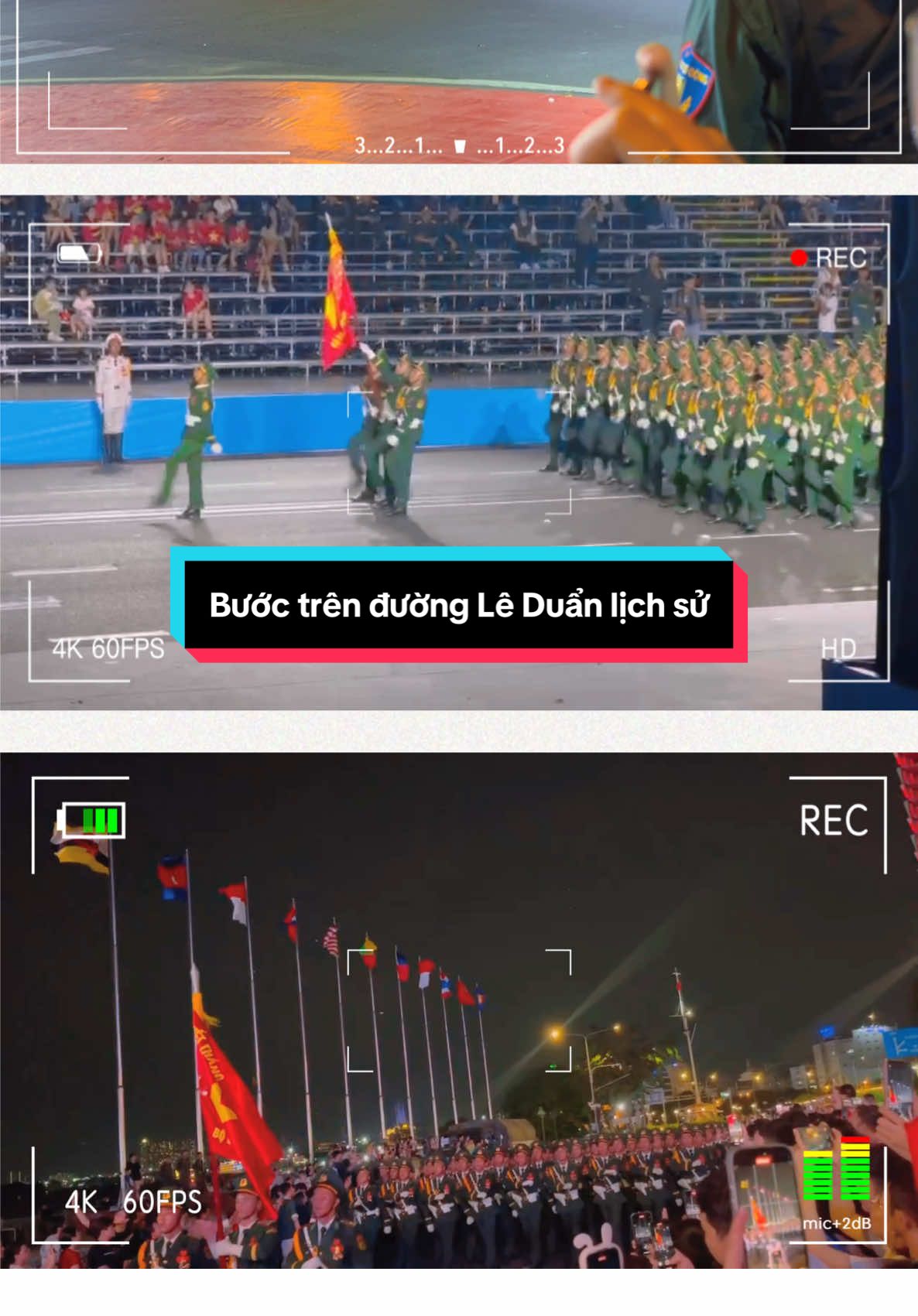 Trước, trong và sau khi duyệt qua đường Lê Duẩn. Khối SQ Bộ Đội Biên Phòng#A50 #bodoilamcontent #dieubinh #dieubinha50 #giaiphongmiennam #xh #viral #bodoibienphong 