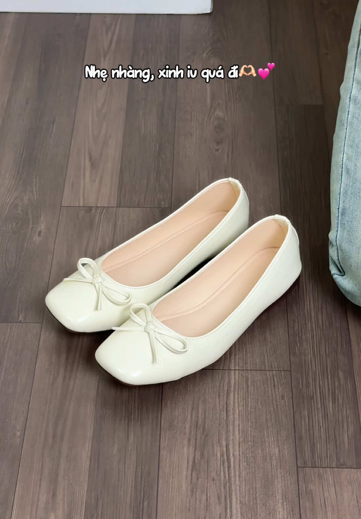 Mấy đôi giày búp bê dáng bệt này đi lên chân vừa thoải mái vừa xinh lắm luôn ☺️☺️ #review #giaydepnu #giaybupbe #giaydichoi 