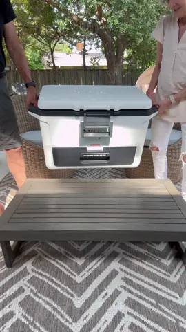 https://urlgeni.us/amzn/Drystoragecooler 1st cooler with this unique dry storage drawer — gives easy access & keeps food dry and refrigerator temperature under 40 degrees. Large capacity, holds up to 45 cans and with 3 inches of insulation holds ice up to 5 days!  #amazonhome #outdoorliving 