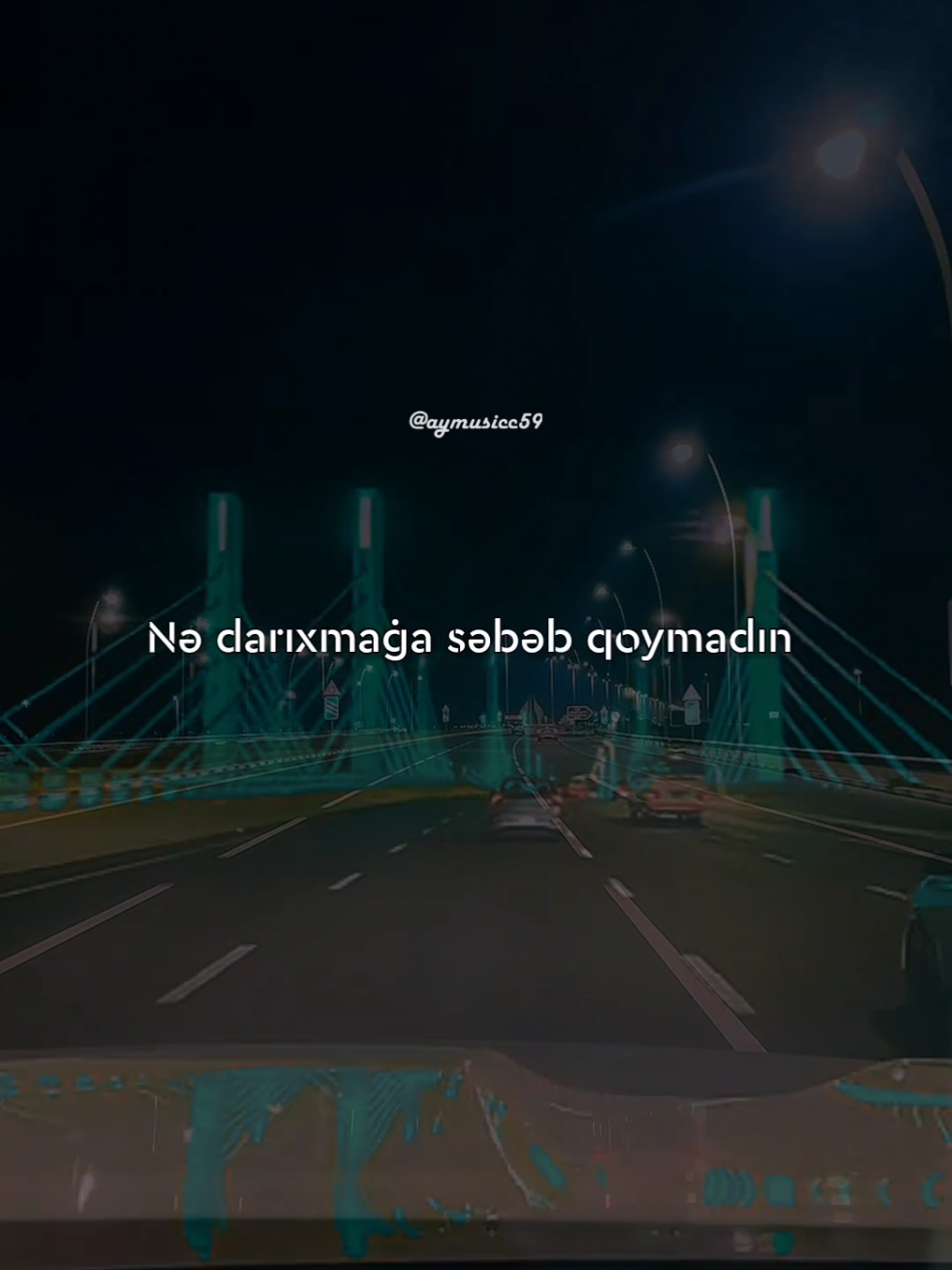 Nə darıxmağa səbəb qoymadın, nə qoymadın həvəs... #nuraymeherov #nefes #aymusicc59 
