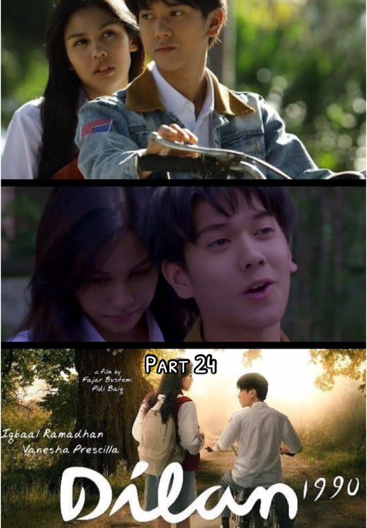 Part 24 Dilan 1990 #rekomendasifilm #filmfavorit #dilan1990 #iqbalramadhan #vaneshaprescilla 