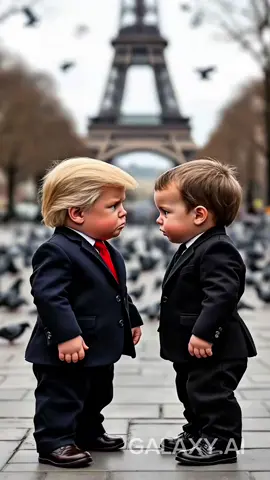 Kung Fu Baby says heres your negotiations  #baby #trump #ai #funny #fight #memes #dailydose 