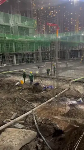 Xuyên đêm thôi #construction #engineering #concrete 