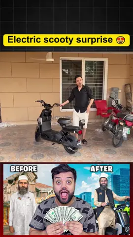 Electric scooty surprise 😍 #duckybhai #electric #scooty #surprisegift #poorfamily #duckybhaiofficial #duckybhaivlogs #duckyarmy #dailyvlogs #fyp #fyp_viral_tiktok #fyptrending #pleaseunfrezzemyaccount #pleaseviralthisvideo🙏🙏please