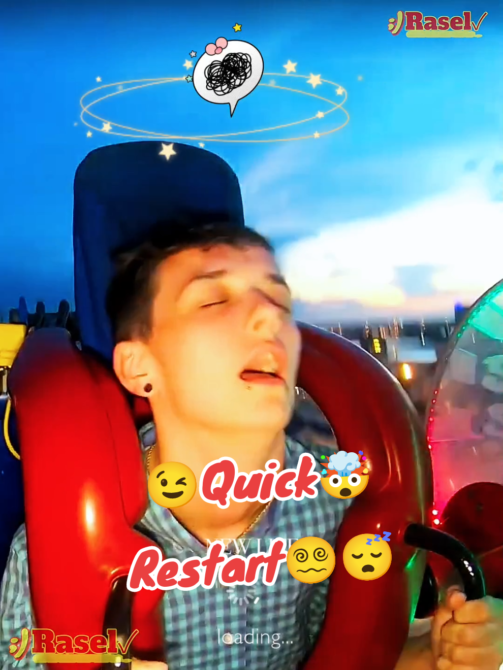 😉Quick🤯Restart😵‍💫😴 #funnyrasel90 #comedyvideo #funnymoment #restart #reboot #scary #funny #quickreboot #quickrestart #slingshot #rasel #laugh 