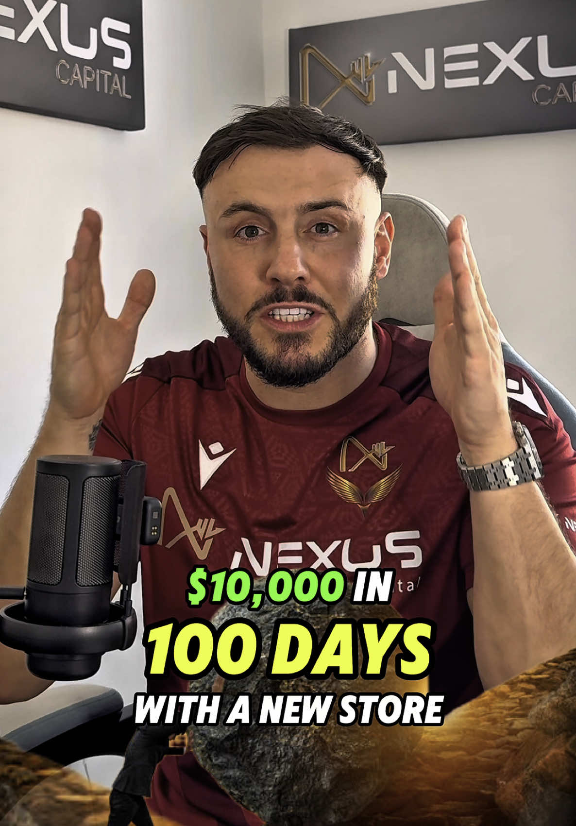 Join me on my journey to making 10,000 in 100 days with a brand new e-commerce store... #ecom #ecommerce #entrepreneurs #nexuscapital
