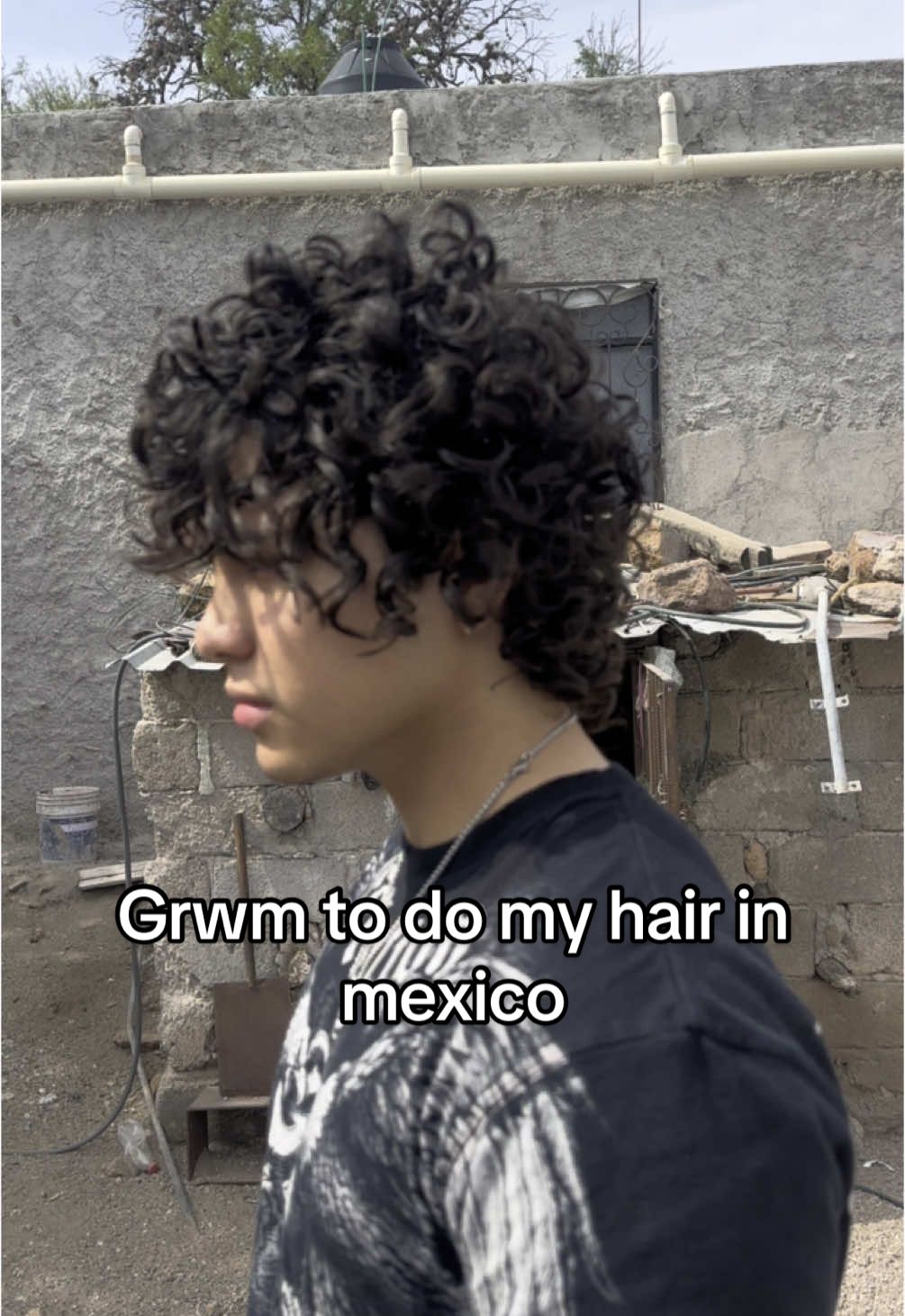 Grwm to do my hair in mexico #foryoupage #fyp #fypシ #viralvideo #foryou #grwm #curly #fypシ゚viral 