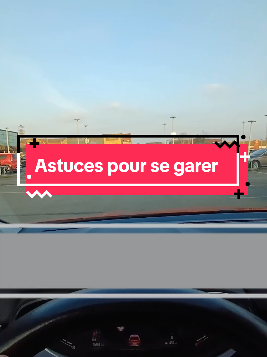 Astuces à savoir pour se garer avec une grosse voiture ‼️✅#astuce #voiture #auto #stationnement #lautotips4 