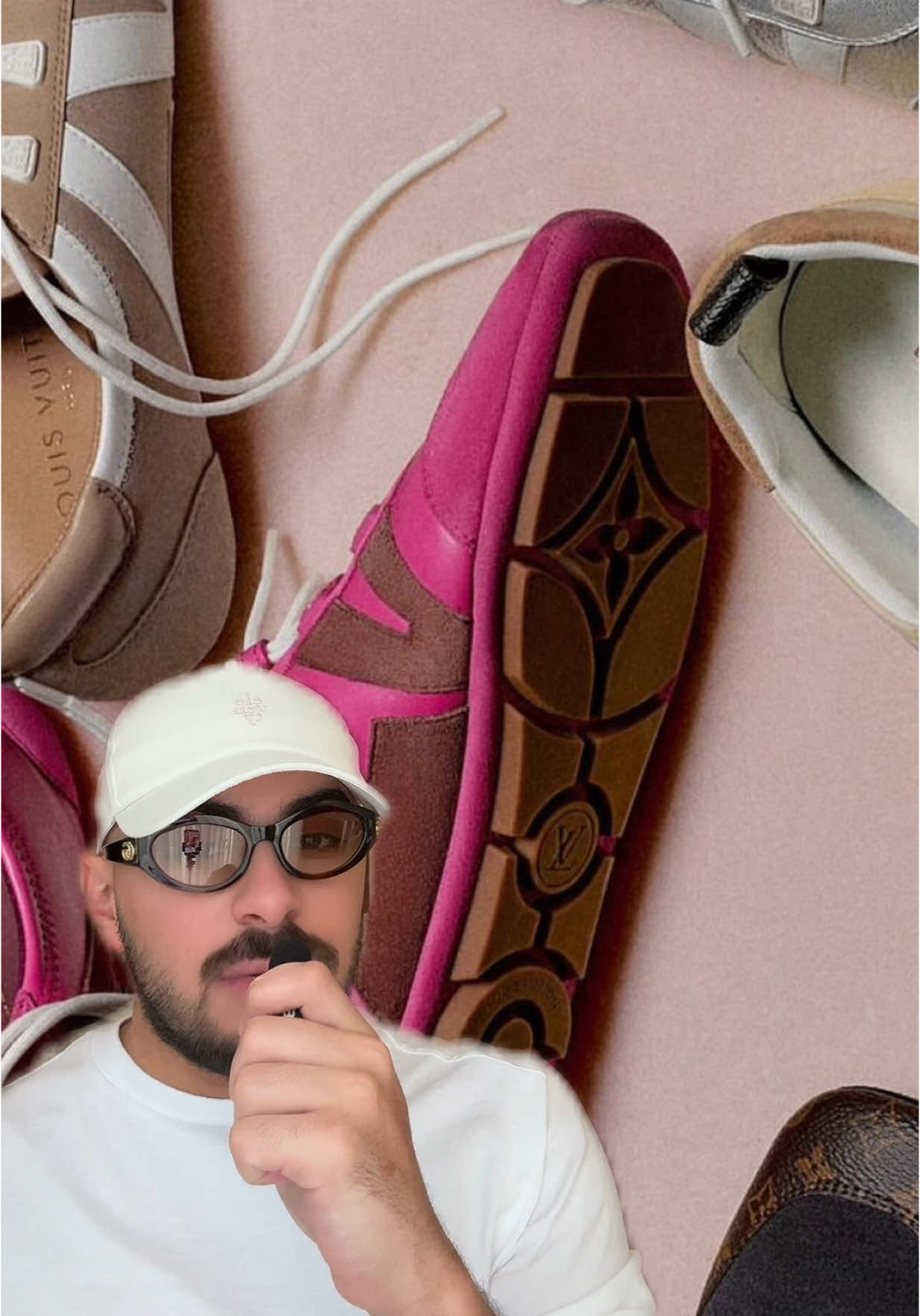 LV sneakerena🩰✨👟 #ستايل_اليوم_مع_جو #TikTokFashion #اكسبلورexplore #fyp #foryou # IG: Theofficialjoe1 SC: Theofficialjoe1 (Personal Content | Not A/D)