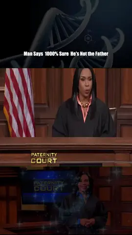 Man Says  1000% Sure  He's Not the Father - Part 1 #courtroomdrama #laurenlake #paternitycourt