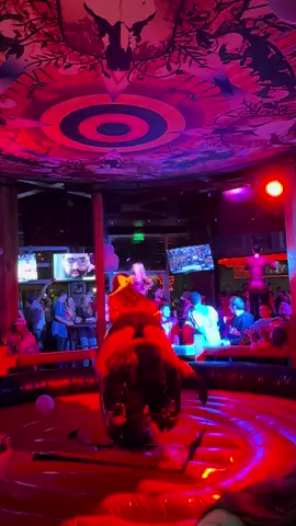 Not my best work at the mechanical bull