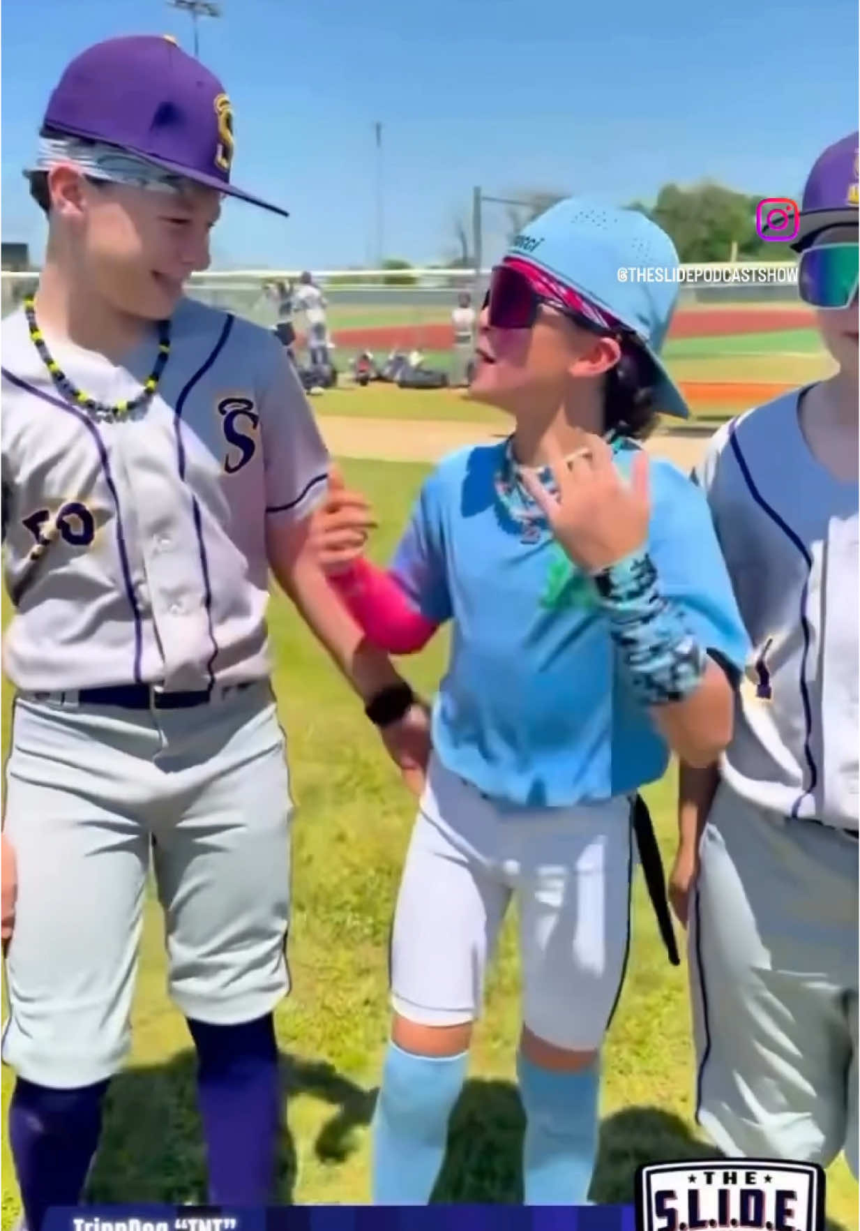 These guys are friends for life !!#JHFAM #trippdog22 #louisianaboys @Joel Hartman  @JH Performance Pro Shop  @TRVL SQUAD  @The SLIDE Podcast  @Dancing Umpire Vincent Chapman  @Drip Grip No Slip  @Goatedbrands  @Nexus Mount  @Rawlings ⚾️🥎  @Canes Baseball  @Prospect Dugout  @platecrate  @d1baseballgloves  @Triple Crown Jewelry @CS99TV @Cooperstown Dreams Park  @midstoppers  @Nike @StadiumCustomKicks @evoshield 