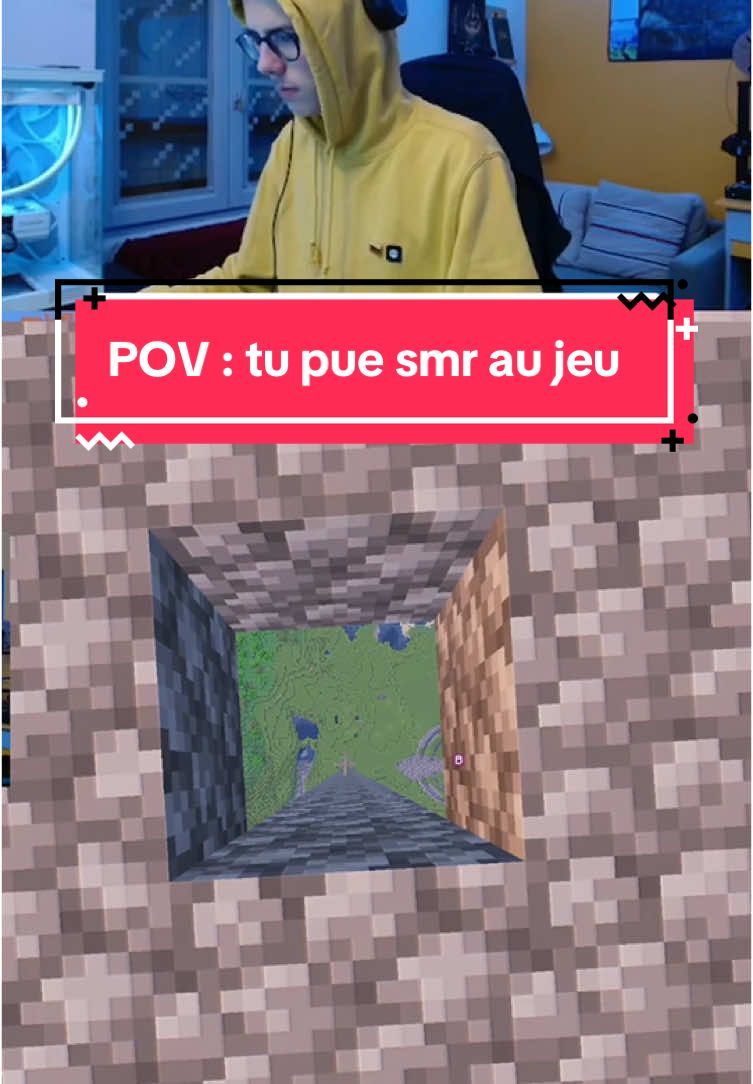 En live sur Twitch tout les jours !! Lien en bio ! #mlgwaterbucket #survivalminecraft #twitch #minecraftbuilding 
