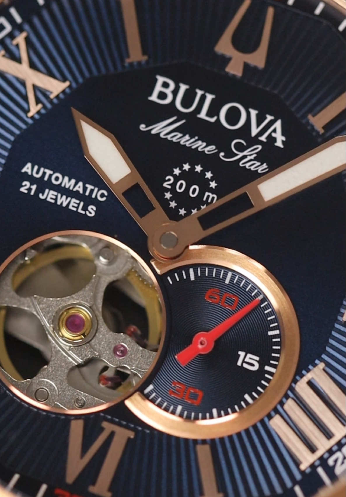 O Bulova Marine Star 98A227 é um é um relógio esportivo e robusto que oferece funcionalidade de alto desempenho e resistência à água de 200m. R$5.790, (abril2025) #altarelojoaria #relojoariajj #relogiosoriginais #relogiosdeluxorelogio #relogiosmasculinos #relogios #relojoariaejoalheria #relógiosdequalidade #relógiomasculino #relogiosdeluxo 