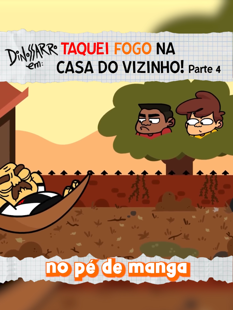 TAQUEI FOGO NA CASA DO VIZINHO! / Parte 3 #animado #animação #historia #incendio #copadomundo #dinossarro #desenho #anime 