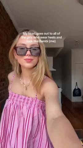 Put on the flats and call it a day! 