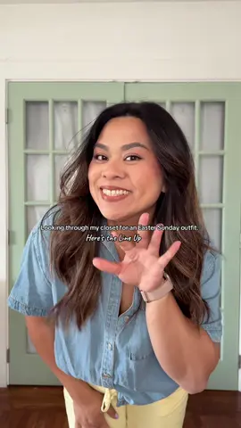 It’s been a while since I posted an outfit video. So Im Exchanging my workout clothes for a Easter Sunday outfit. Which one should I wear? Excuse the wrinkles. #fyp #fypシ #foryoupage #momsover30 #womenover30 #comfy #momfit #OOTD #outfit #outfitoftheday #cozy #spring #springoutfit #outfitinspo #relatable #momtok #momoftiktok #momoutfitinspo #easter #eastersunday #midsizefashion #fashion #midsizestyle 