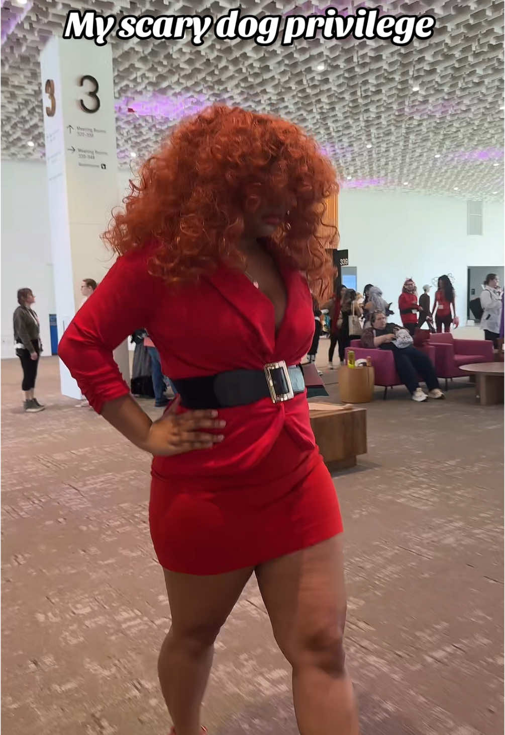 Miss Bellum 🐕 #sakuracon2025 #sakuracon #powerpuffsgirls #cosplay 