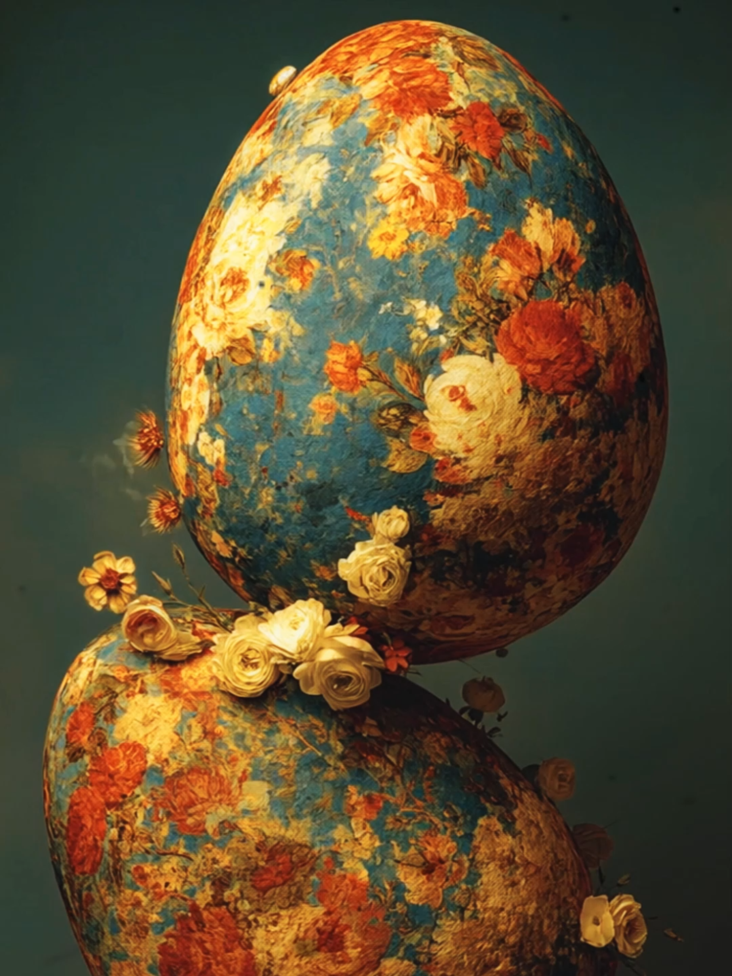 🐰 Happy Easter Everyone - enjoy your time with family and friends #fyp #foru #foryoupage❤️❤️ #ai #aiart #aiartcommunity #viralvideos #f #visualstorytelling #midjourney #egg #eggs #jesuslovesyou #easter