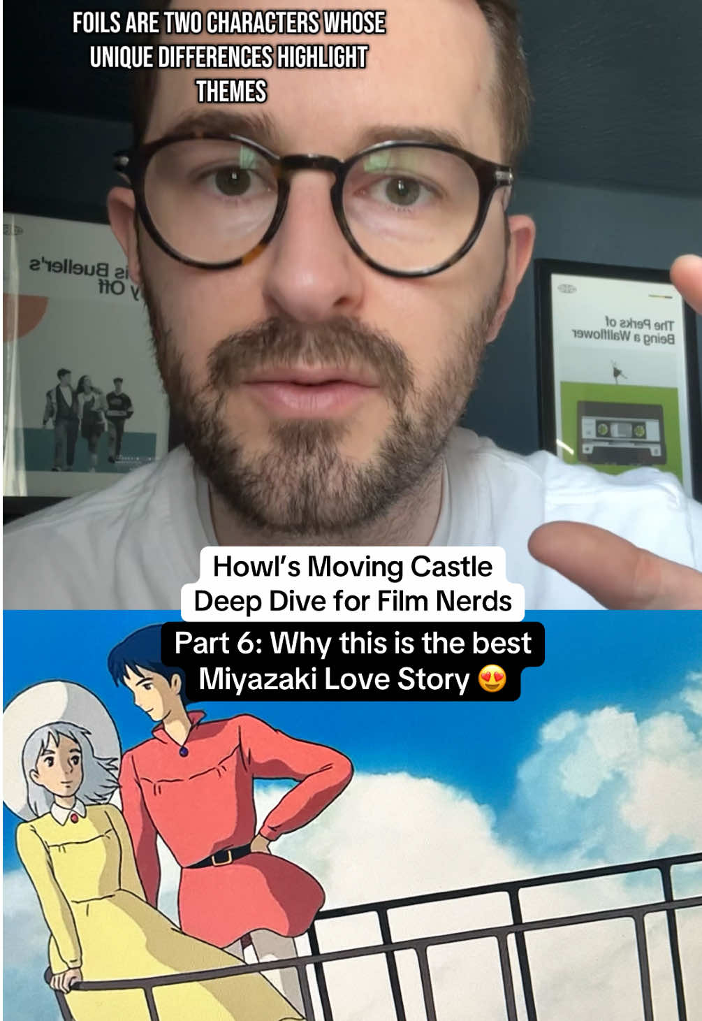 Umm…this one gets very sappy at the end FYI 😭 #howlsmovingcastle #studioghibli #miyazaki #filmanalysis #movietok #movies #filmtok 