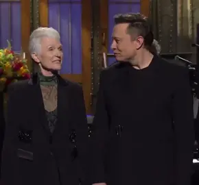 Elon Musk and his Mom, Maye Musk. Maye: 
