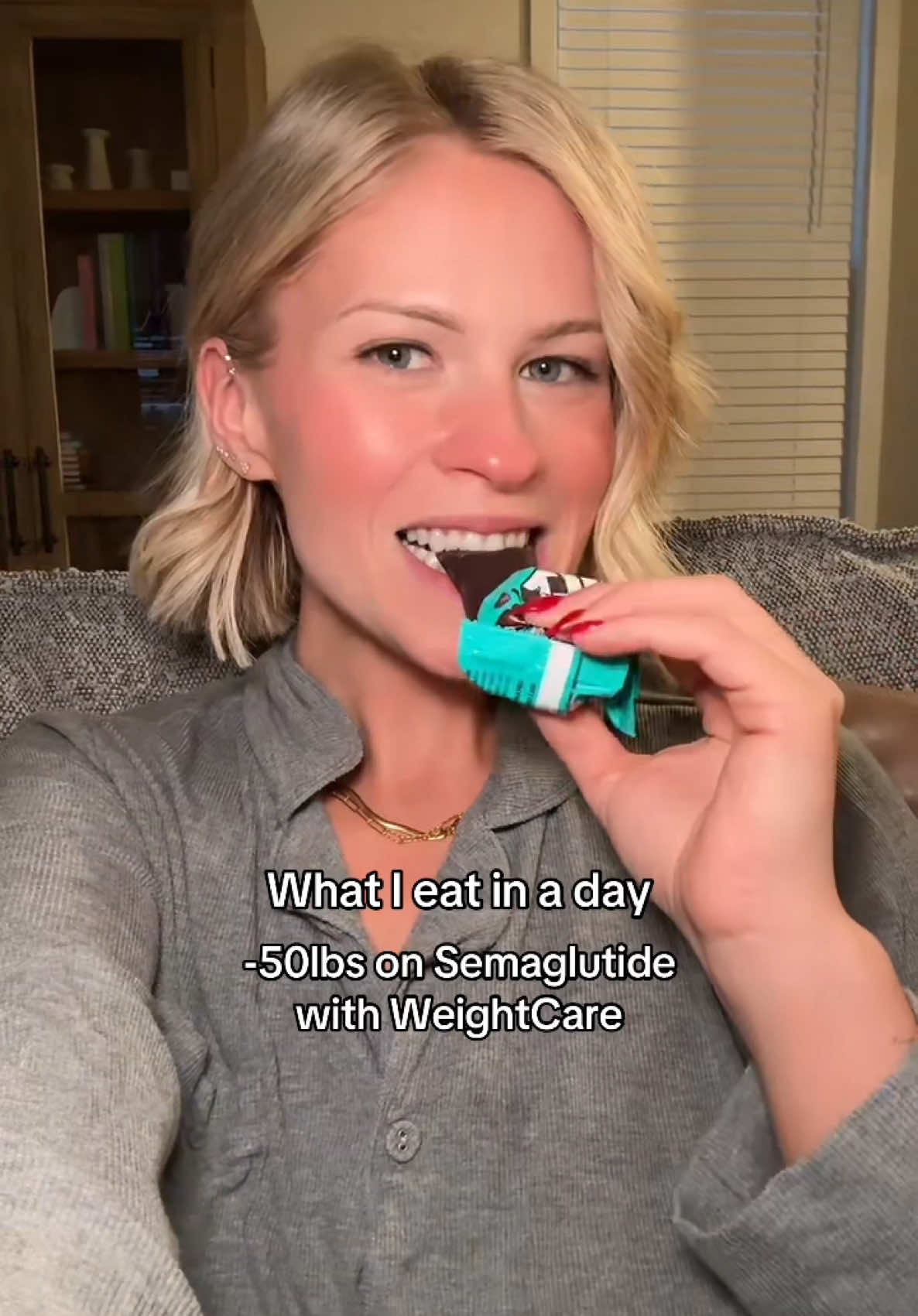 What I eat in a day -255lbs 🍓 -50lbs with the help of Semaglutide and WeightCare!!  #wieiad #whatieatinaday #weightcarepartner #pcos #caloriedeficit #protein #Recipe #EasyRecipe #breakfast #lunch #dinner #real #healthy #Lifestyle @WeightCare 