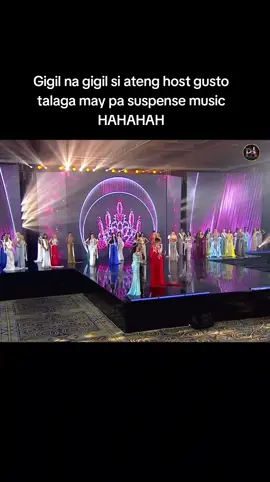 Gigil na gigil si ateng host gusto talaga may pa suspense music HAHAHAH