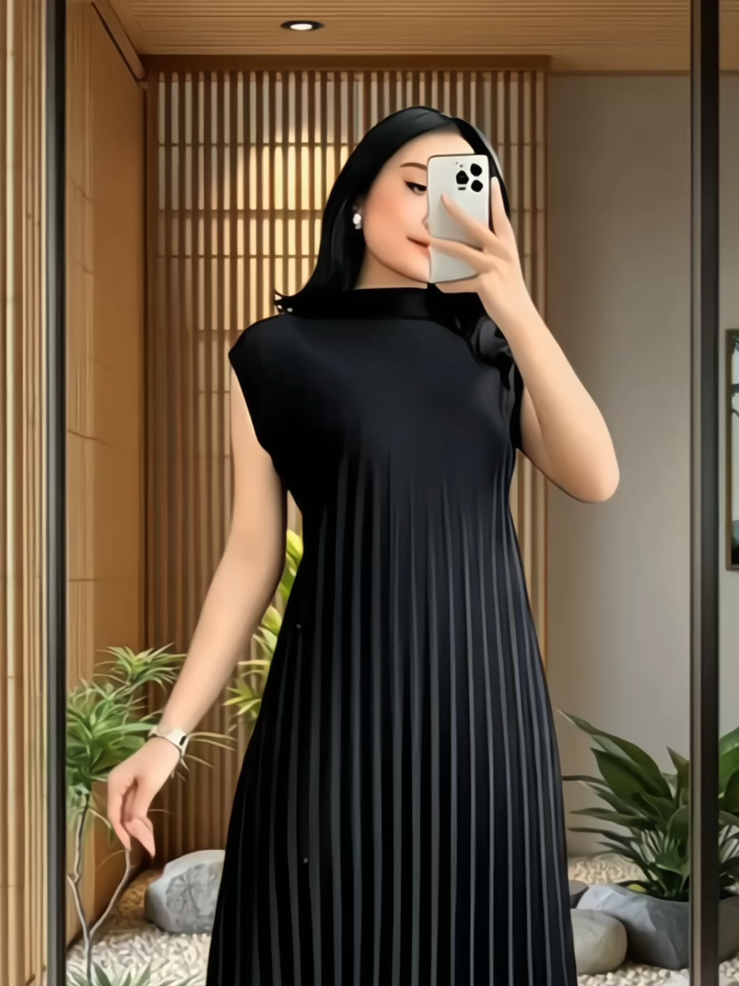 Kelly Inner Dress yang bikin layering jadi effortless classy ✨ Nggak bulky, nggak nerawang, dan super adem! Wajib punya sih kalo suka layering tapi pengen tetep rapi dan mahal look-nya 💙 Klik link Tokped sebelum warnanya ilang lagi #kellyinnerdress #innerplisket #layeringootd #plisketdress #bajumuslimah #layeringelegan #ootdwaniita #fashionwanita #fypfashion #tokpedmurah